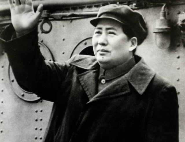 毛主席视察长江舰